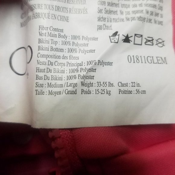 Swim Float Vest Medium  Floatation‎ Vest OP Beach Pool - Picture 3 of 3